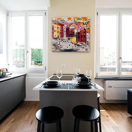 Apartamento Zenart Deluxe Génova Exterior foto